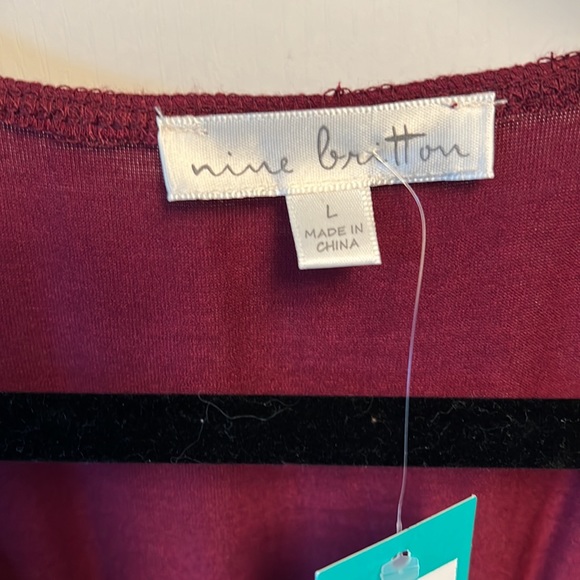 Brand NEW burgundy jumpsuit with TAGS on - Picture 2 of 5